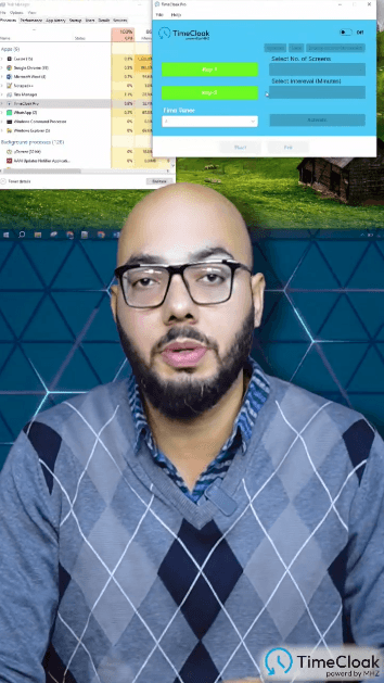 How Hamza smartly bypassed time tracking tools without being detected with TimeCloak